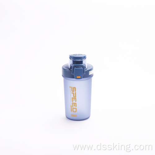 500ml water bottle with straw bottle sport cup with lid and straw colorful plastic PP bottles